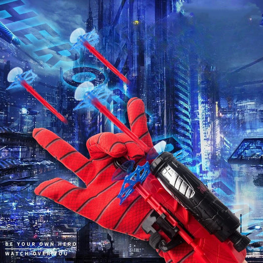 Spider-Man Hero Launcher Toy with Suction Cup Bullets