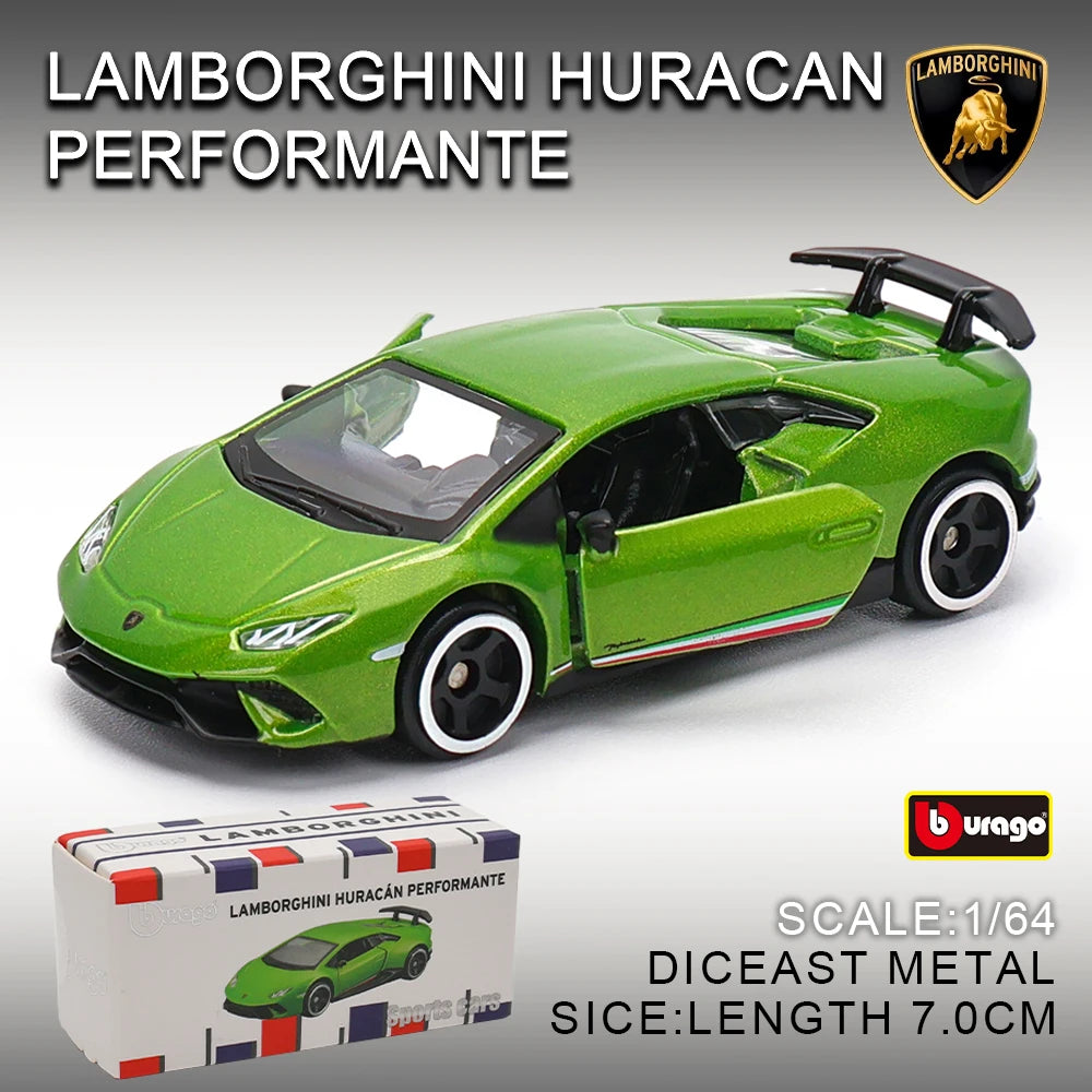 Bburago 1:64 Diecast Sports Car Model Collection