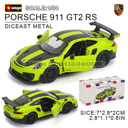 Bburago 1:64 Diecast Sports Car Model Collection