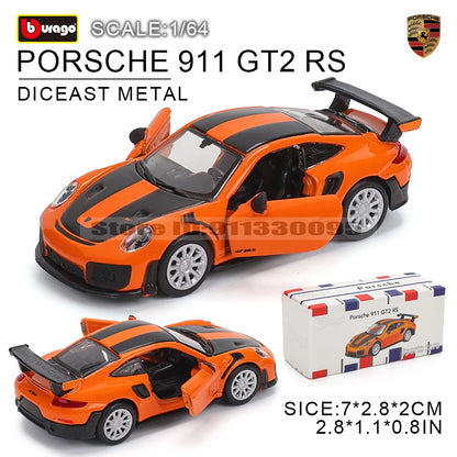 Bburago 1:64 Diecast Sports Car Model Collection