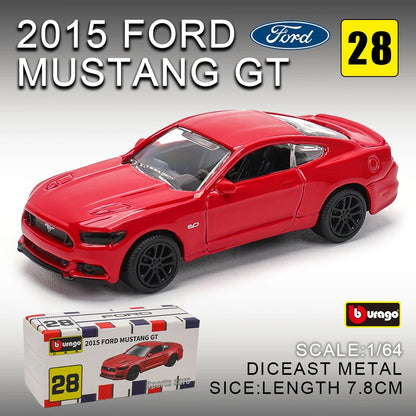 Bburago 1:64 Diecast Sports Car Model Collection