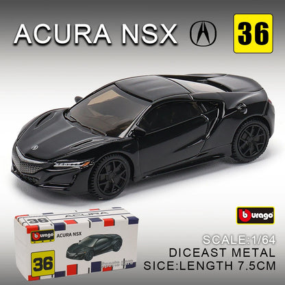 Bburago 1:64 Diecast Sports Car Model Collection