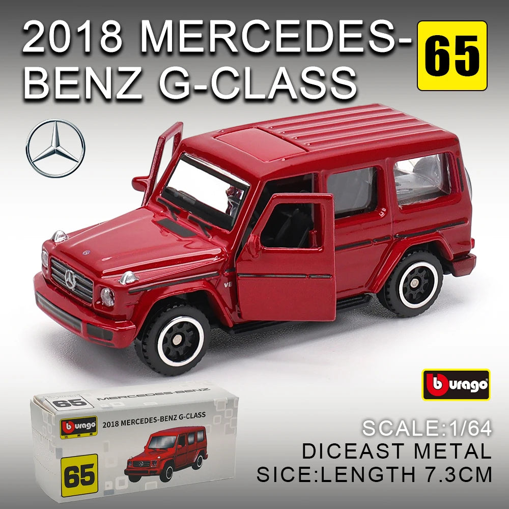 Bburago 1:64 Diecast Sports Car Model Collection