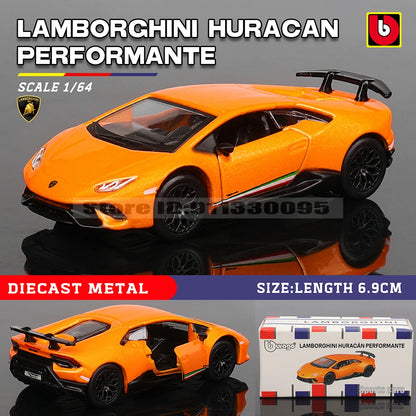 Bburago 1:64 Diecast Sports Car Model Collection